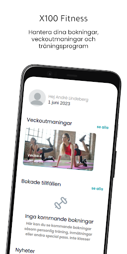 Android application X100 PeakTime - PT Online screenshort