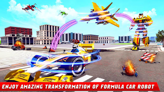Download Formula Car Robot Games - Air Jet Robot Transform For PC Windows and Mac apk screenshot 14