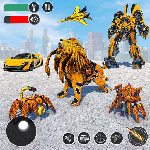 Animal Robot Car Transform 3D logo
