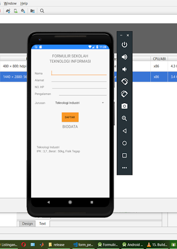 Formulir Pendaftaran Sekolah b