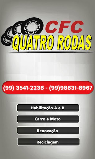 Android application Autoescola Quatro Rodas screenshort