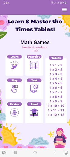 Times Tables Math Games