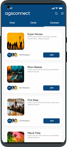 AGSConnect Screen 3