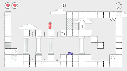 Scribble World Platform Puzzle