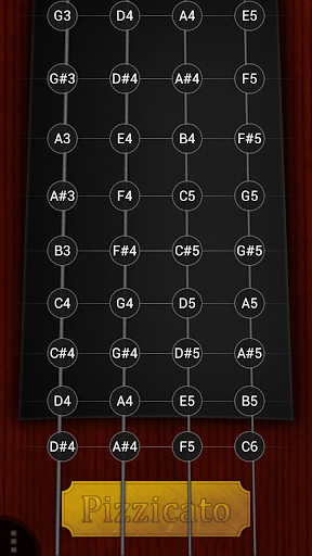 Android application Violin screenshort
