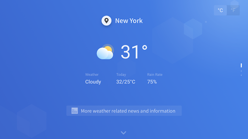 Screenshot of Weather