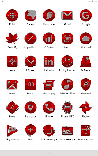 Red Icon Pack