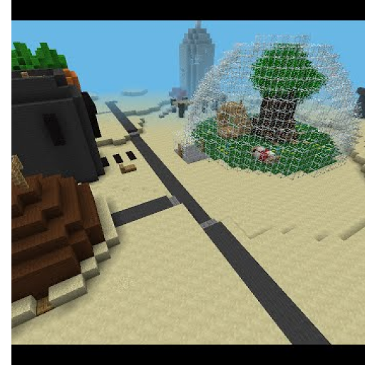 Bikini Bob maps for minecraft logo