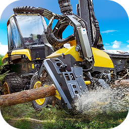 Logging Harvester Truck Mod Apk