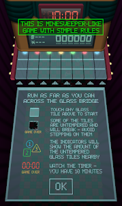 Minesweeper - Glass Bridge Run