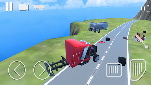 Truck Crash Simulator Accident androidhappy screenshots 1