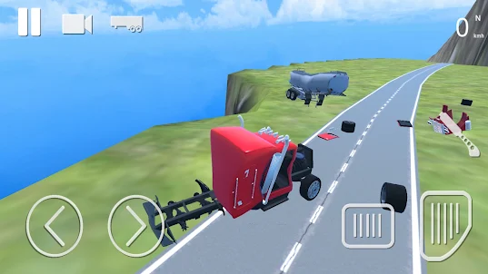 Truck Crash Simulator Accident