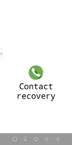 Recover deleted contact number Unknown