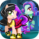Little Monster Pony Dress Up icon