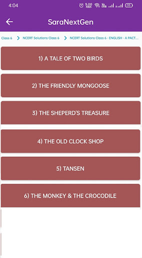 Ncert Solution Class 6 English