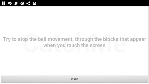 Android application CatchMe screenshort