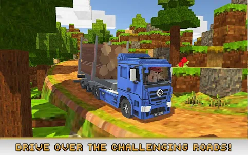 Blocky Truck Simulator
