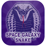 space galaxy snake icon