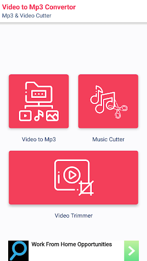 Android application Video to MP3 Converter: Audio screenshort