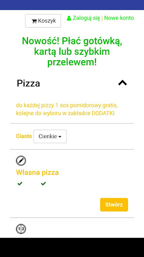Android application Piwiarnia Miś screenshort