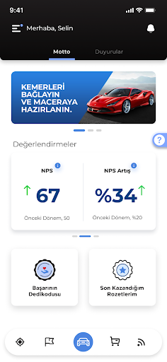 Android application Motivist - PoC screenshort