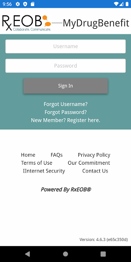 Android application MyDrugBenefit screenshort