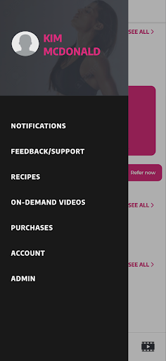 Android application Club One screenshort