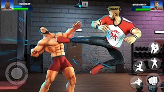 Bodybuilder GYM Fighting Game Screenshot