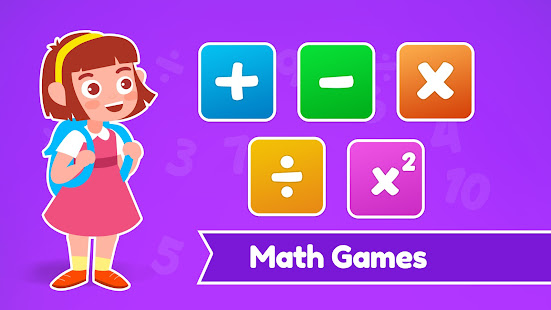 数学ゲーム、Learn Plus、マイナス、乗算、除算