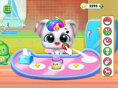 Unicorn Baby care - Pony Game Screenshot