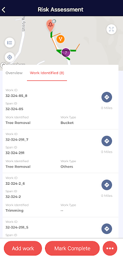 AiDash IVMS Field App Screen 3