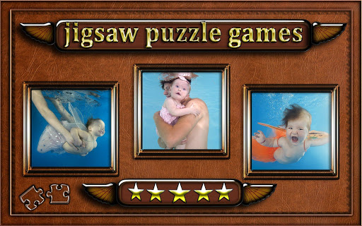 baby swim underwater jigsaw puzzle game for adults