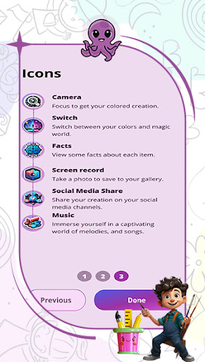 OCTAR: 3D AR Coloring Screenshot 2 - AppWisp.com