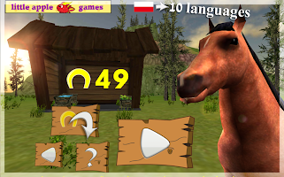 Horse Simulator 3d Animal Game: horse adventure