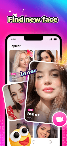 Inner - Live Video Chat Screen 2