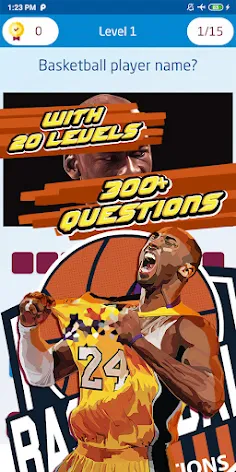 basketball player quiz - Screenshot 3