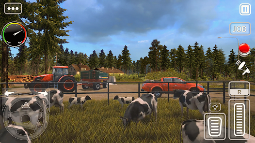 Screenshot 5 juegos de tractores granjeros android
