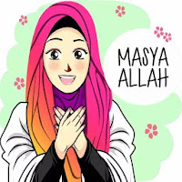 Premium Sticker Cute Hijab Islamic - WAStickerApps