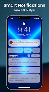 Captura de Pantalla 19 Lock Screen IOS 16 android