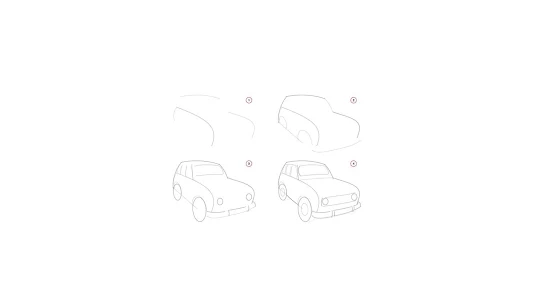 Как рисовать автомобиль