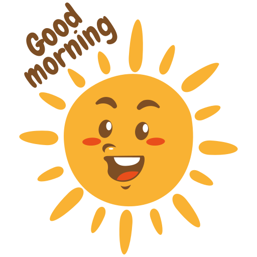 funny Sun Stickers : WASticker logo