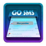 Blue passion SMS Art icon