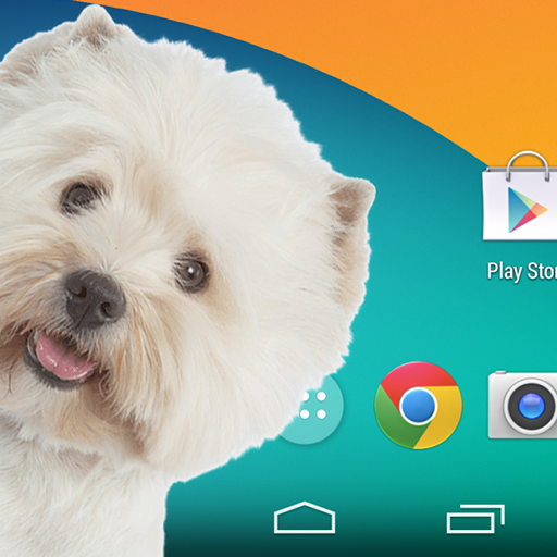 Virtual dog in phone prank 2.0 Icon