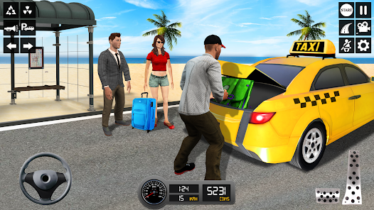 Taxi Simulator 3d Taxi Sim  screenshots 1