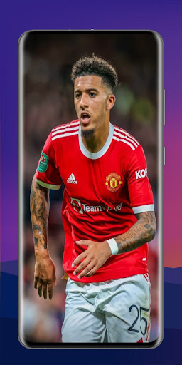 Android application Jadon Sancho 4K Wallpaper screenshort