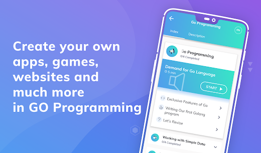 Learn Go Programming with Go programs & tutorials (MOD APK, Pro) v2.1.38 1