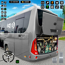 Slika ikone autobusa igra simulatora bus