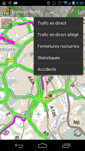 TrafficInfoGrabber Screen 2