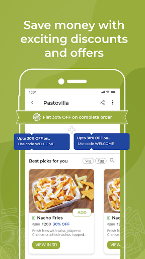peAR - The AR Menu App Screenshot 4 - AppWisp.com