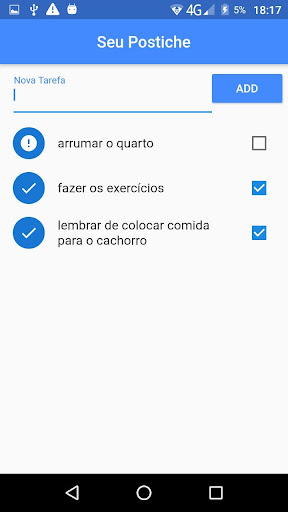 Postiche Screen 2